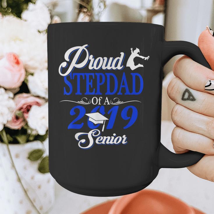 Proud STEPDAD Of A Class 2019 Senior Tshirt Graduation Graphic Print Coffee Mug