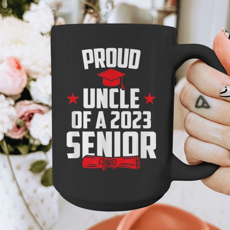 Proud Uncle Of A 2023 Senior Class Of 2023 Graduation Graphic Print Coffee Mug