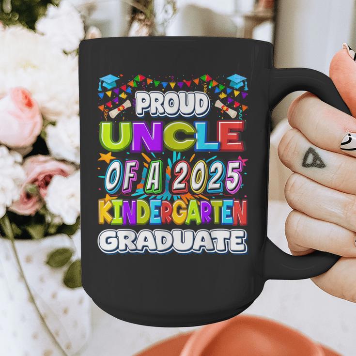 Proud UNCLE Of a 2025 Kindergarten Graduate Graduation Graphic Print Coffee Mug