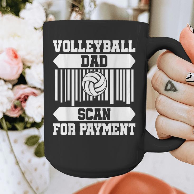 Proud Volleyball Dad Father's Day Graphic Print Coffee Mug