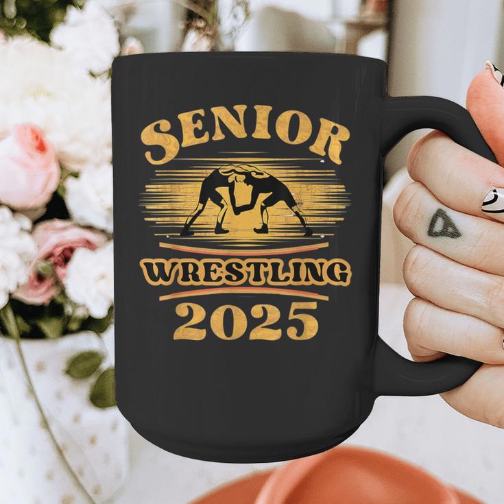 Proud Wrestler Graduation Apparel For Supporters And Seniors Graphic Print Coffee Mug
