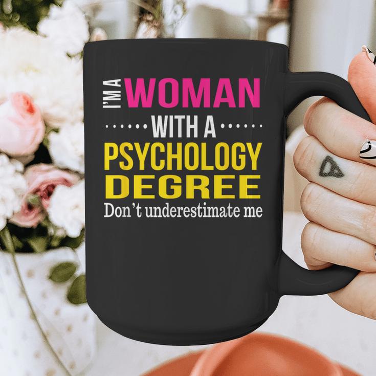 Psychology Degree Major Graduation 2024 Psychologist PsyD Graphic Print Coffee Mug