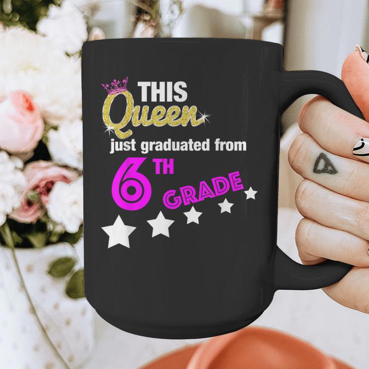 Queen 6th Grade Graduation For Girls Graphic Print Coffee Mug