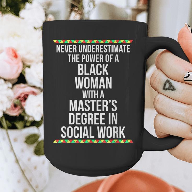 Queen MSW Social Work Masters Graduation Graphic Print Coffee Mug