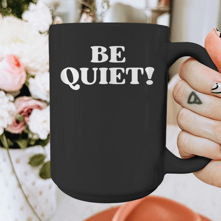 Be Quiet For Introverts Graphic Print Coffee Mug