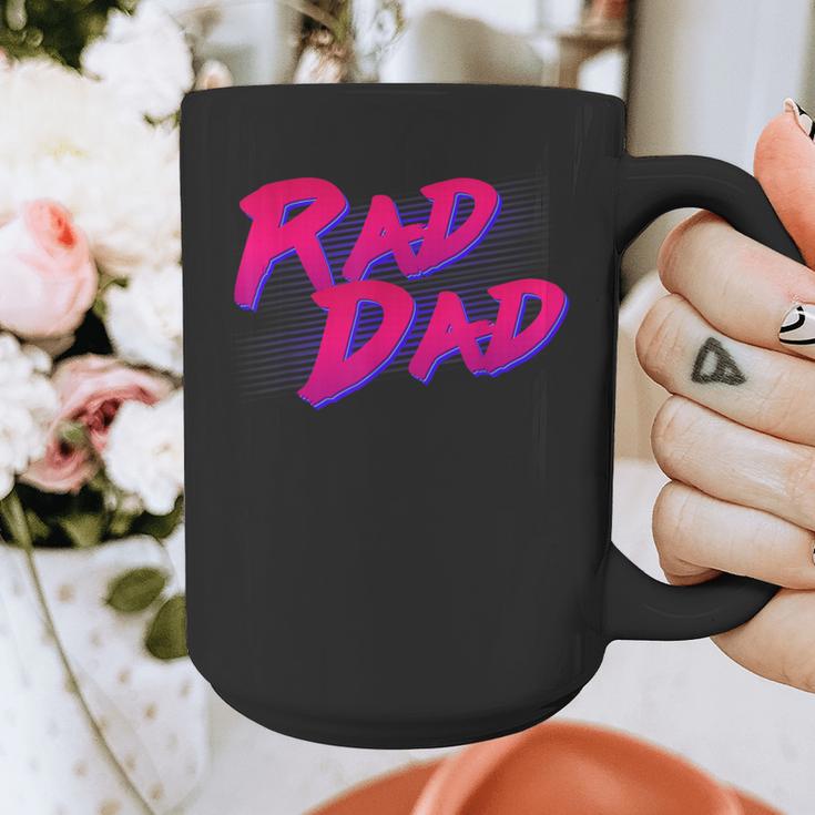 Rad Dad Retro Graphic Print Coffee Mug Rad Dad Retro Graphic Print Coffee Mug