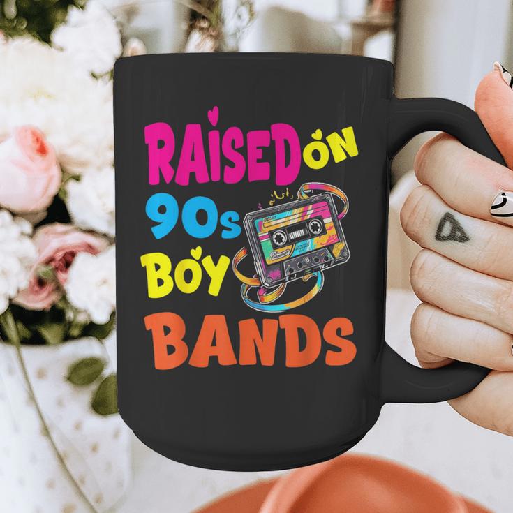 Raised On 90s Boy Bands Nostalgia Love Women Men Graphic Print Coffee Mug Raised On 90s Boy Bands Nostalgia Love Women Men Graphic Print Coffee Mug