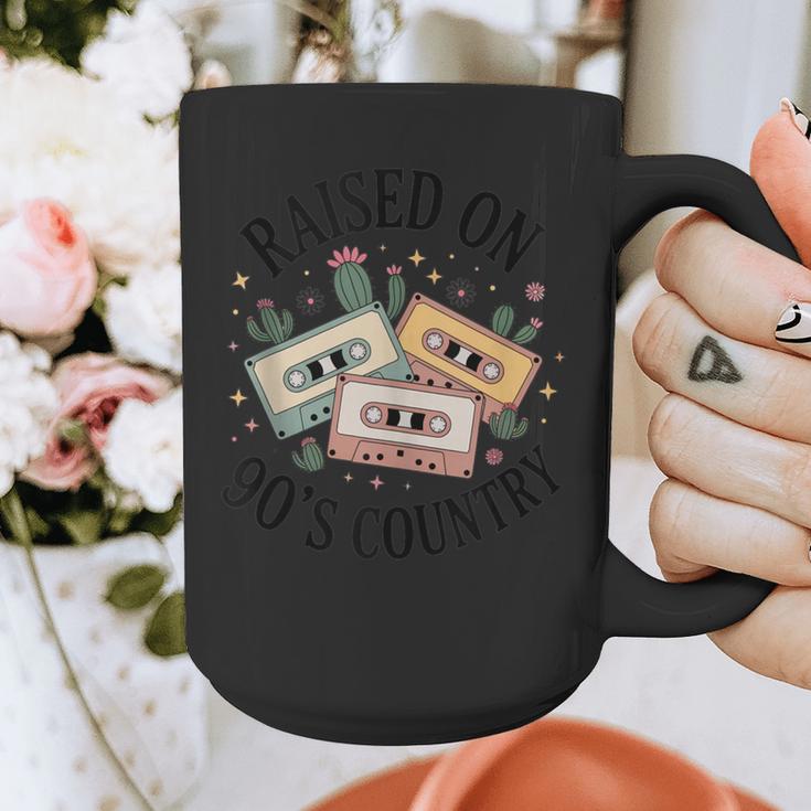Raised On 90's Country Music Lover Nostalgia Retro Vibe Graphic Print Coffee Mug Raised On 90's Country Music Lover Nostalgia Retro Vibe Graphic Print Coffee Mug