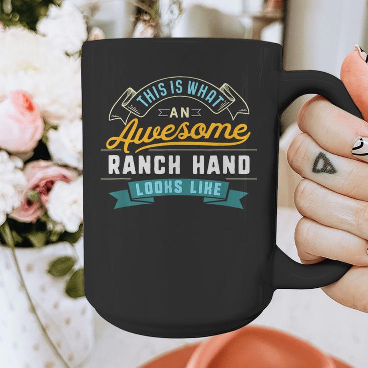 Ranch Hand Shirt Awesome Job Occupation Graduation Graphic Print Coffee Mug