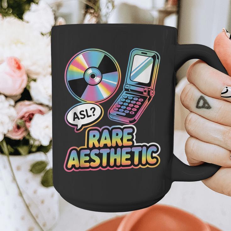 Rare Aesthetic Retro Nostalgia Y2K Vibes Graphic Print Coffee Mug Rare Aesthetic Retro Nostalgia Y2K Vibes Graphic Print Coffee Mug