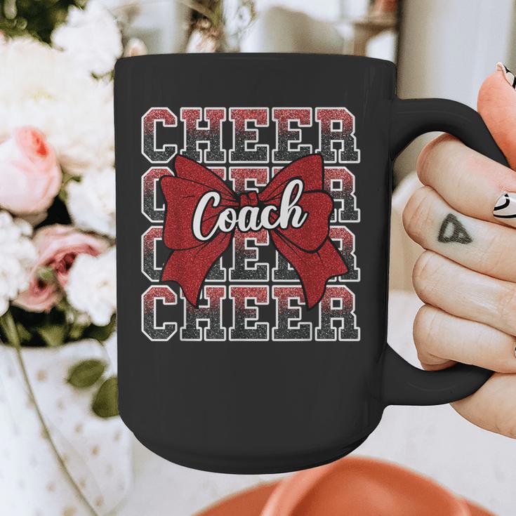 Red Sport Loud Proud Cheer Coach Dad Father's Day Graphic Print Coffee Mug Red Sport Loud Proud Cheer Coach Dad Father's Day Graphic Print Coffee Mug