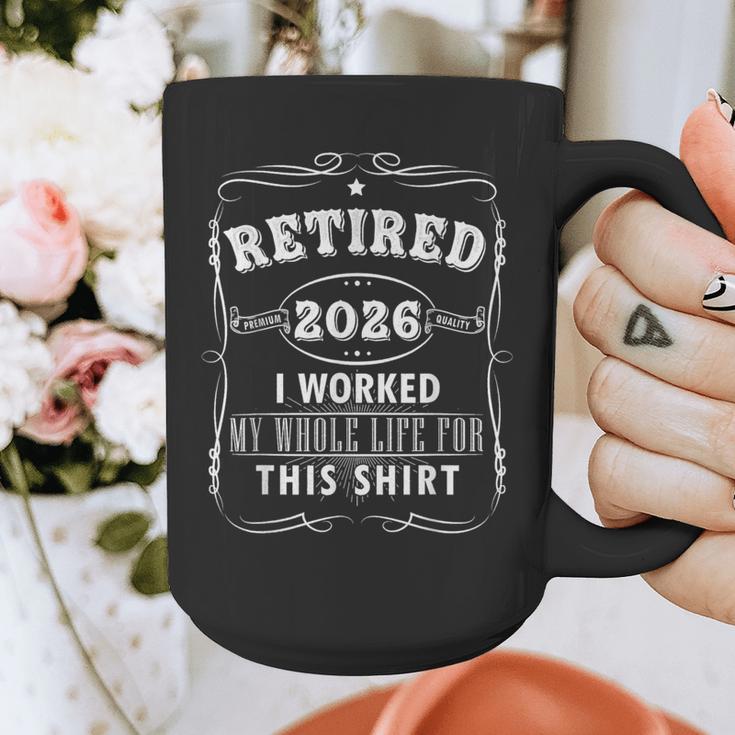 Retired 2026 Decoration Men Women Dad Grandpa Retirement Graphic Print Coffee Mug Retired 2026 Decoration Men Women Dad Grandpa Retirement Graphic Print Coffee Mug