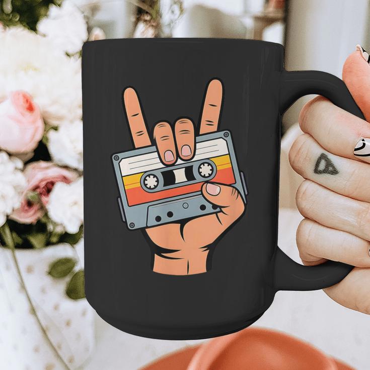 Retro Cassette Tape For 80s & 90s Nostalgia Graphic Print Coffee Mug Retro Cassette Tape For 80s & 90s Nostalgia Graphic Print Coffee Mug