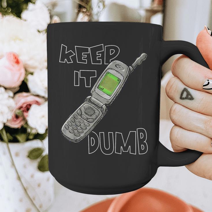 Retro Dumb Flip Phone Vintage 90s Y2K Tech Nostalgia Graphic Print Coffee Mug Retro Dumb Flip Phone Vintage 90s Y2K Tech Nostalgia Graphic Print Coffee Mug