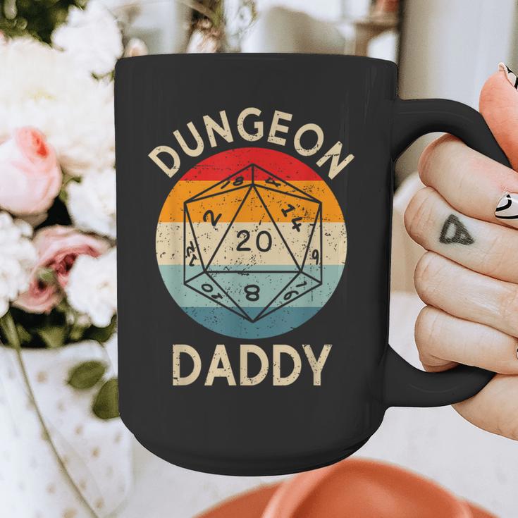 Retro Dungeon Daddy Fathers Day Graphic Print Coffee Mug Retro Dungeon Daddy Fathers Day Graphic Print Coffee Mug