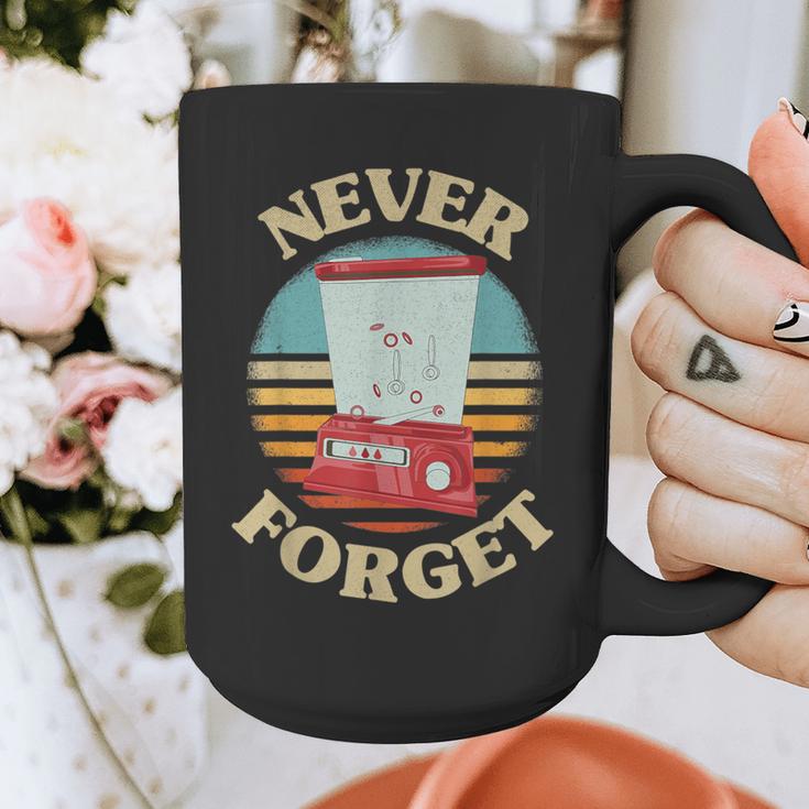 Retro Gaming Never Forget Nostalgia Vintage Graphic Print Coffee Mug