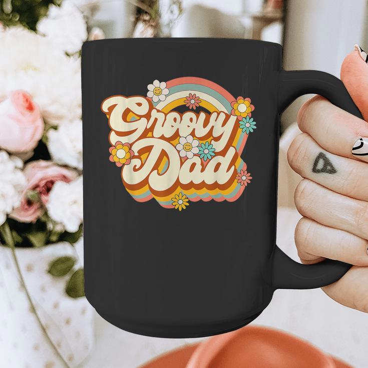 Retro Groovy Dad Family Birthday 60s 70s Hippie Costume Graphic Print Coffee Mug Retro Groovy Dad Family Birthday 60s 70s Hippie Costume Graphic Print Coffee Mug