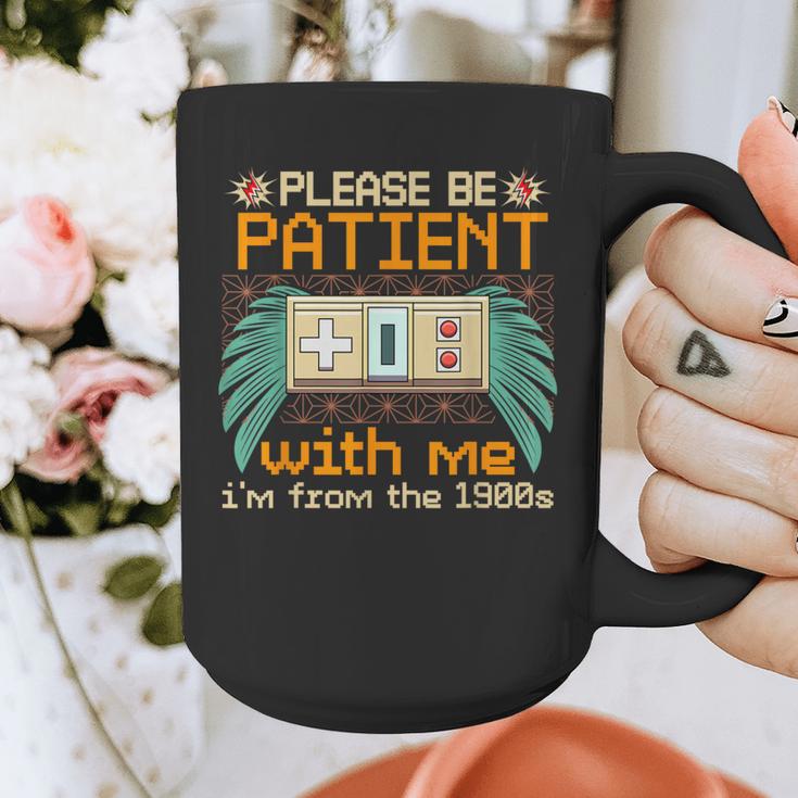 Retro Please Be Patient With Me I'm From The 1900s Old Gamer Graphic Print Coffee Mug Retro Please Be Patient With Me I'm From The 1900s Old Gamer Graphic Print Coffee Mug