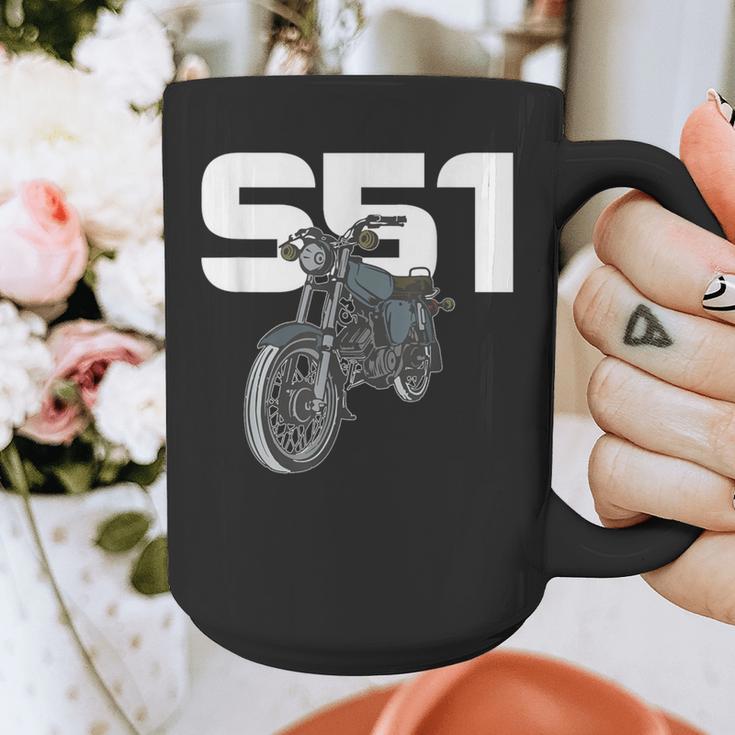 Retro Simme Moped Nostalgia Eastern Block Schwalbe Driver DDR Graphic Print Coffee Mug