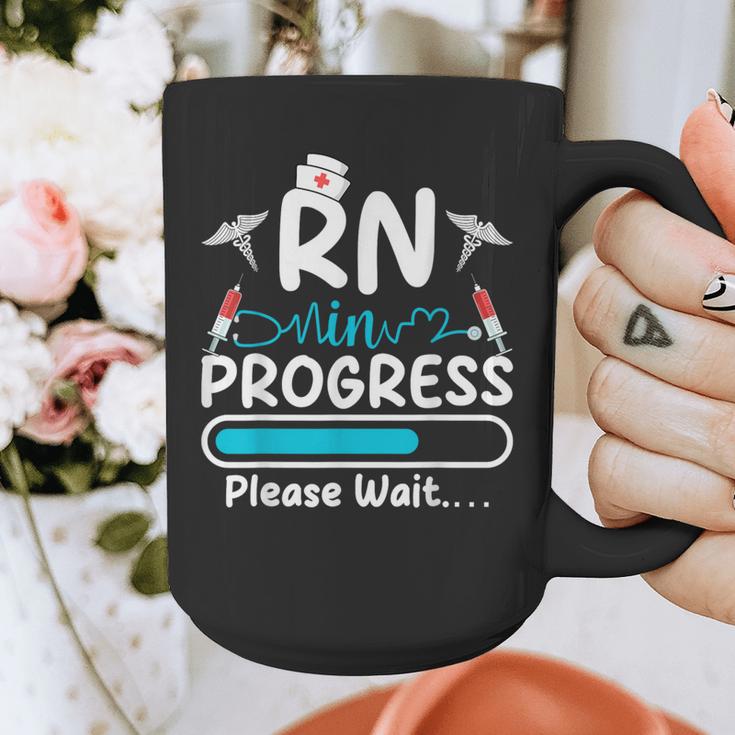 RN In Progress Loading Future Nurse Graduation Lover Graphic Print Coffee Mug