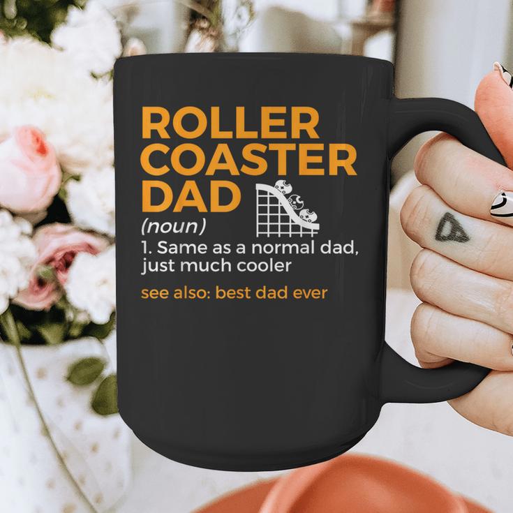 Roller Coaster Dad Definition Best Dad Ever Graphic Print Coffee Mug
