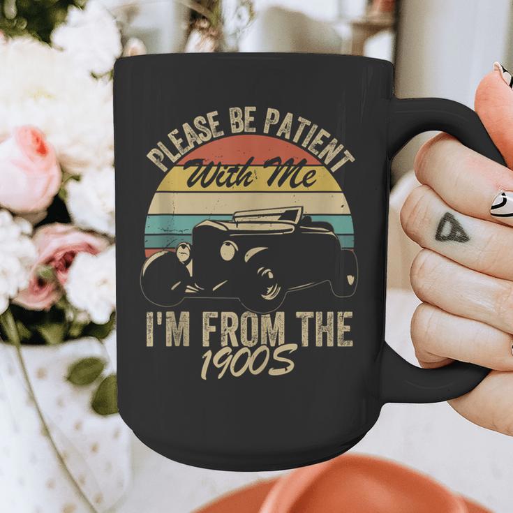 Sarcasm Retro Please Be Patient With Me I'm From The 1900s Graphic Print Coffee Mug