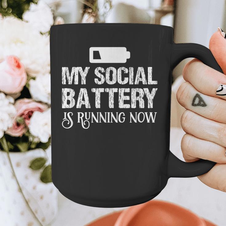 Sarcastic Anti Low Social Battery Social Introvert Graphic Print Coffee Mug Sarcastic Anti Low Social Battery Social Introvert Graphic Print Coffee Mug
