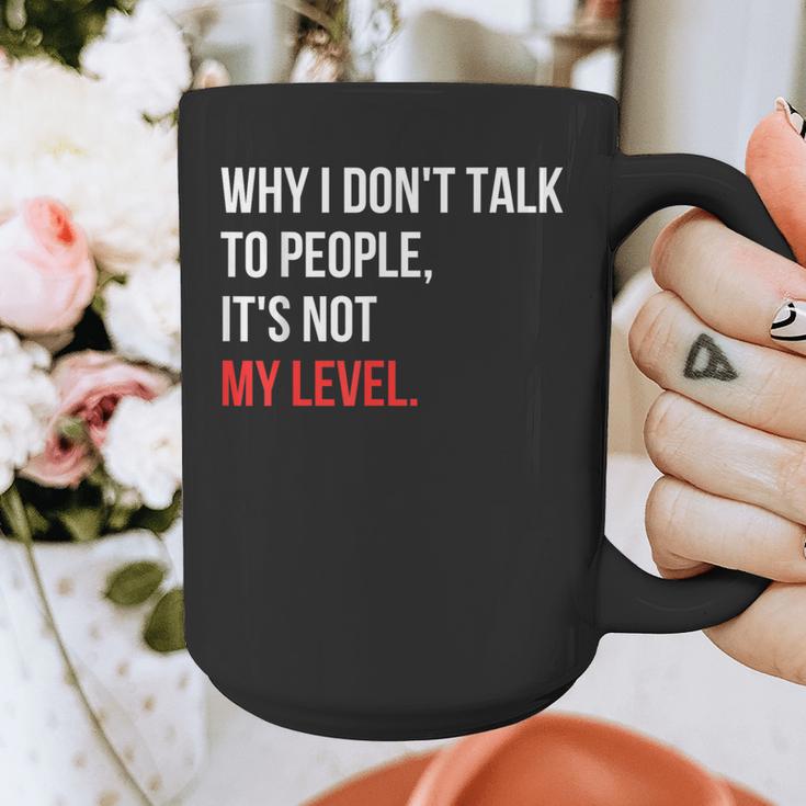 Sarcastic Introvert Attitude Quote Graphic Print Coffee Mug