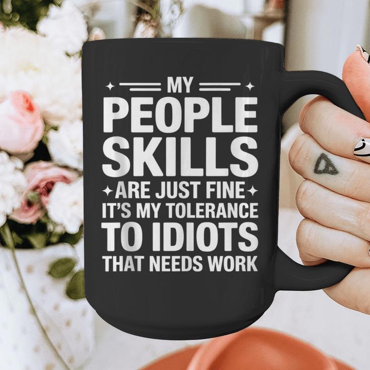 Sarcastic Saying Humor Introvert Workplace Attitude Graphic Print Coffee Mug