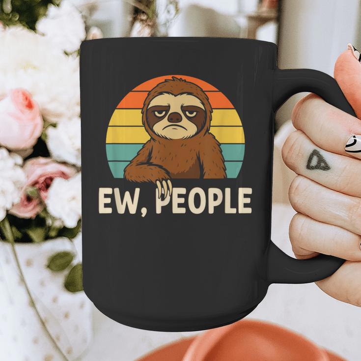 Sarcastic Sloth Introvert Anti Social Graphic Print Coffee Mug Sarcastic Sloth Introvert Anti Social Graphic Print Coffee Mug