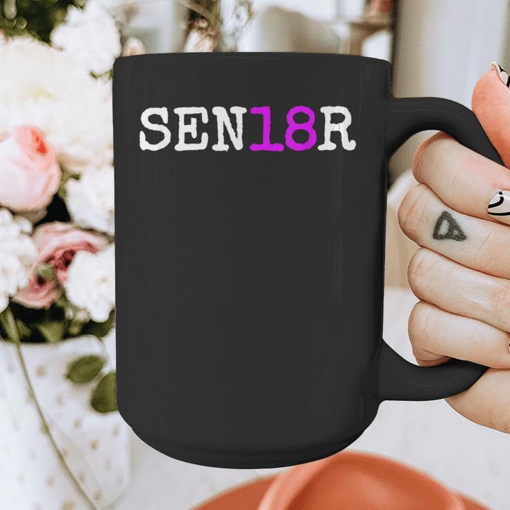 Senior 2018 TShirt Graduation Class Of 2018 Tee Shirt Graphic Print Coffee Mug