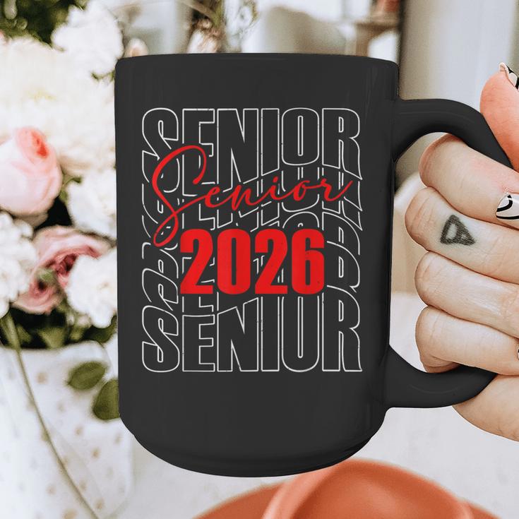 Senior 2026 Retro Class Of 2026 Graduation For Students Graphic Print Coffee Mug