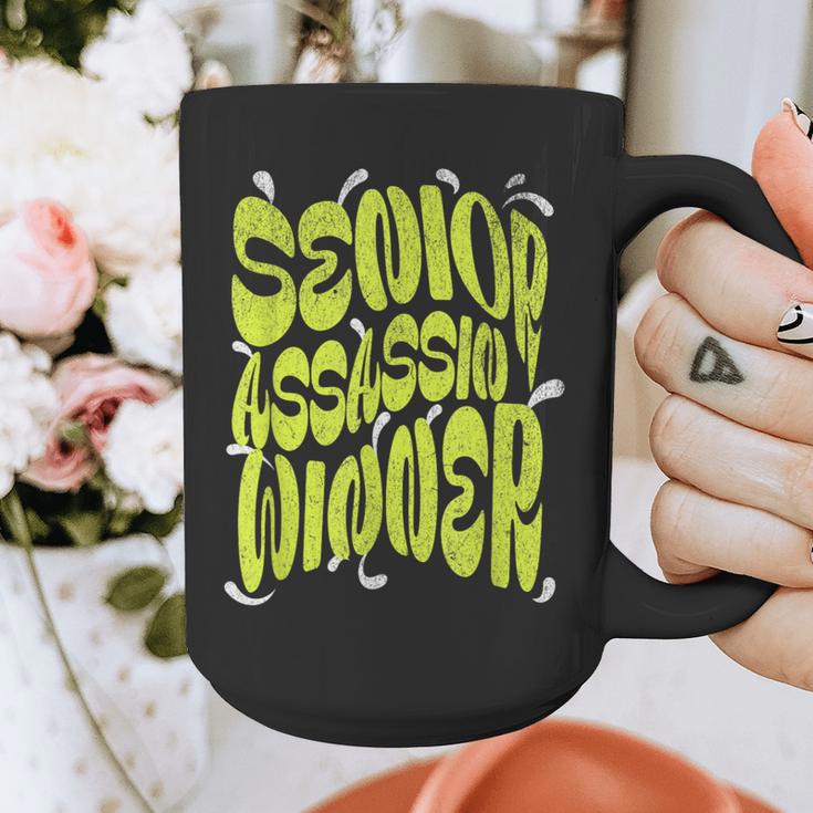 Senior Assassin Winner School Graduation Water Game Graphic Print Coffee Mug