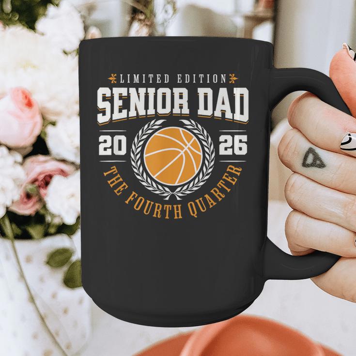 Senior Basketball Dad 2026 The Final Quarter Graphic Print Coffee Mug