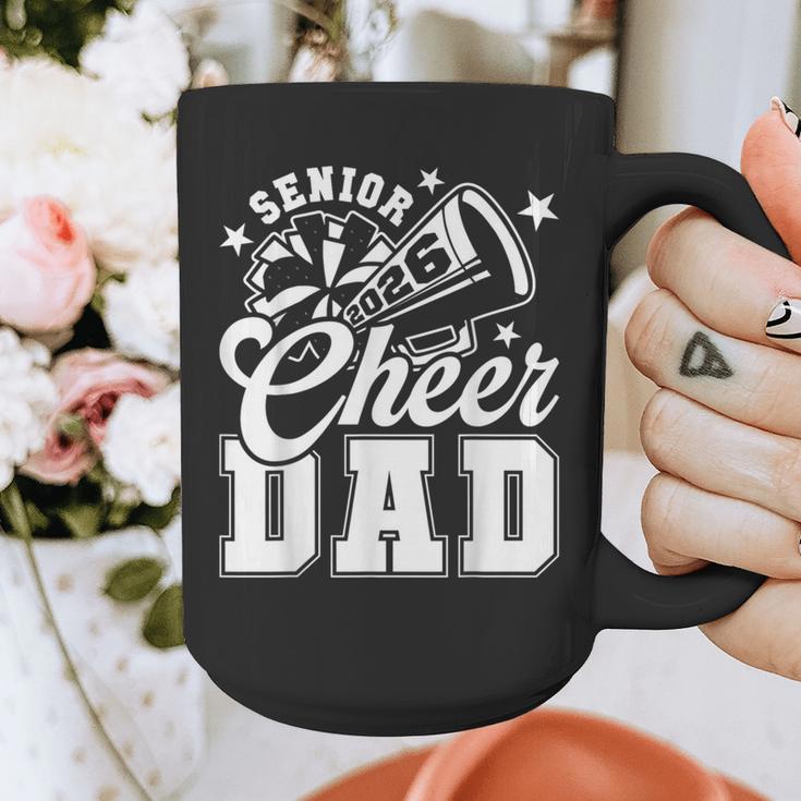 Senior Cheer Dad 2026 Proud Cheerleader Dad Class Of 2026 Graphic Print Coffee Mug