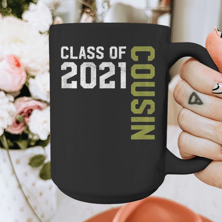 Senior Class Of 2021 Cousin Graduation Graphic Print Coffee Mug