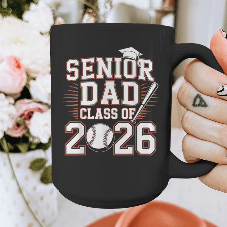 Senior Dad Class Of 2026 Graduate Baseball 2026 Graduation Graphic Print Coffee Mug
