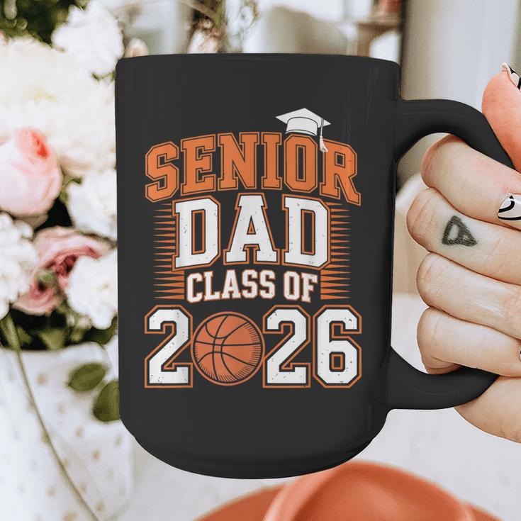 Senior Dad Class Of 2026 Graduate Basketball Graduation 2026 Graphic Print Coffee Mug