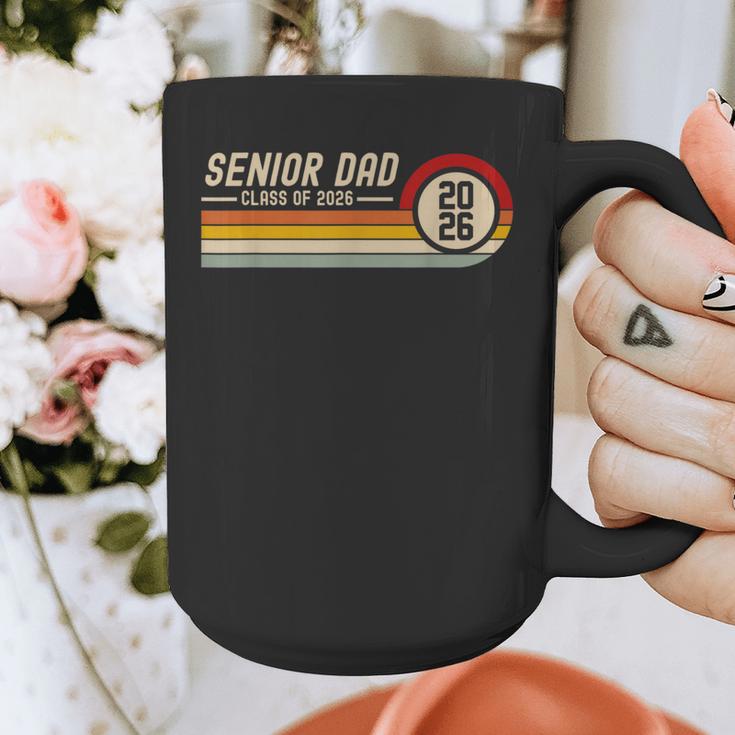 Senior Dad Class Of 2026 Graduation 2026 Graduate Vintage Graphic Print Coffee Mug
