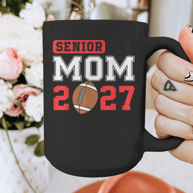 Senior Football Mom 2027 Team Class Of 2027 Graduation Mom Graphic Print Coffee Mug