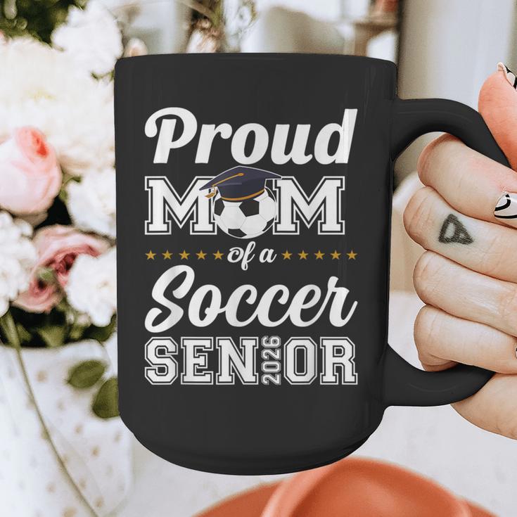 Senior Mom Class Of 2026 Soccer Mom Graduation Graphic Print Coffee Mug