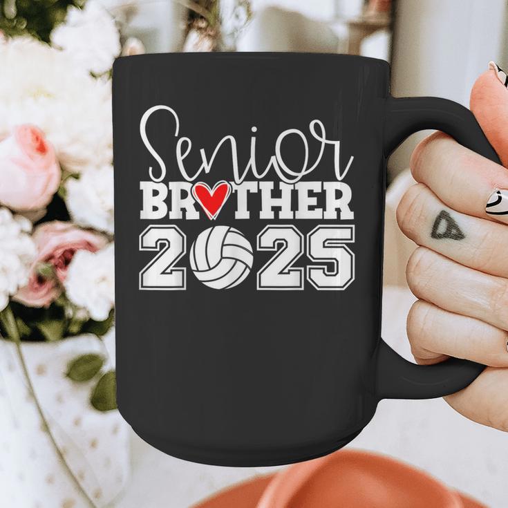 Senior Volleyball Brother 2025 Class Of 2025 Graduation Graphic Print Coffee Mug