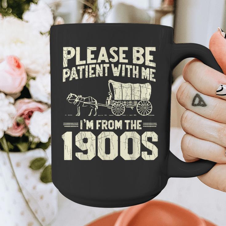 Shirt Please Be Patient I'm From The 1900s Over Graphic Print Coffee Mug Shirt Please Be Patient I'm From The 1900s Over Graphic Print Coffee Mug