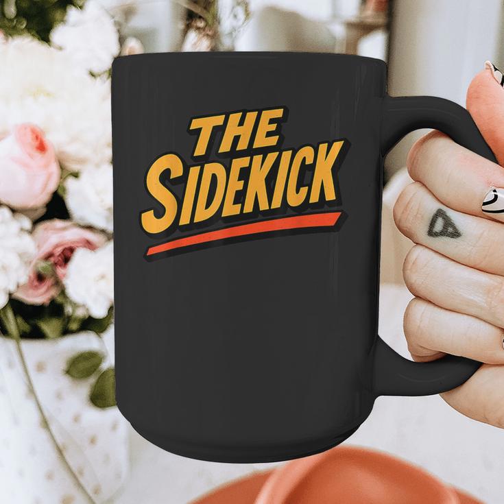 Sidekick Easy Halloween Matching Superhero Costume Dad Mom Graphic Print Coffee Mug