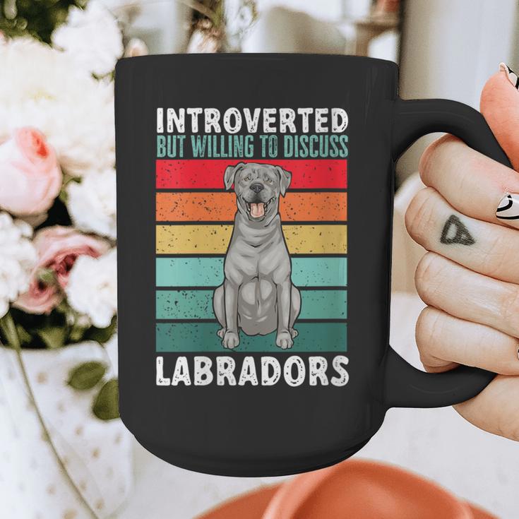 Silver Labrador Retriever Introvert Silver Lab Graphic Print Coffee Mug Silver Labrador Retriever Introvert Silver Lab Graphic Print Coffee Mug