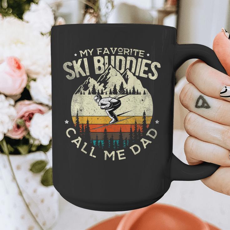 Skier Dad Ski Dad My Favorite Ski Buddies Call Me Dad Ski Graphic Print Coffee Mug