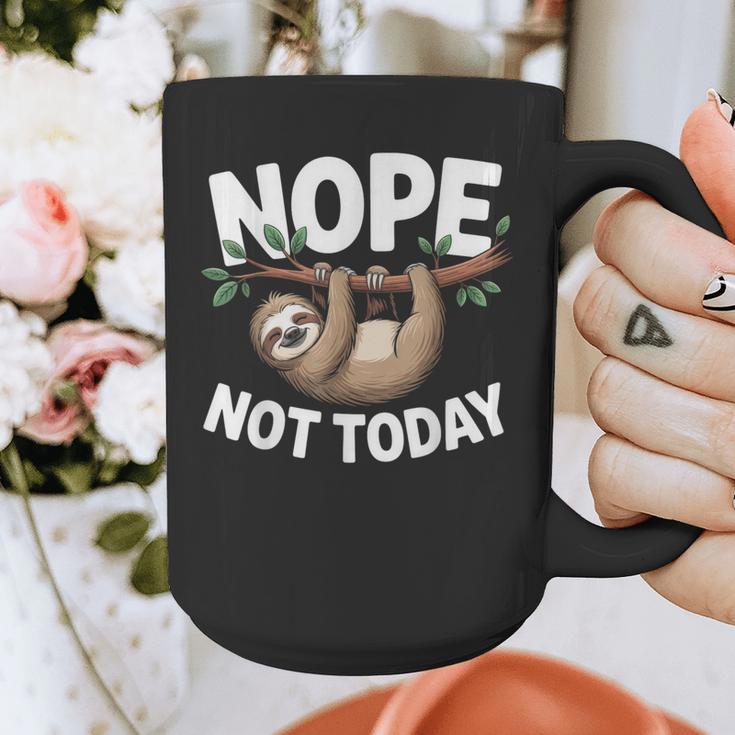 Sloth Shirts Cute Introvert Nope Not Today Sloth Graphic Print Coffee Mug Sloth Shirts Cute Introvert Nope Not Today Sloth Graphic Print Coffee Mug
