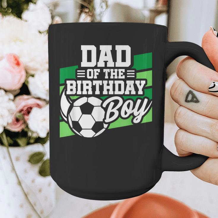 Soccer Birthday Birthday Dad Boys Soccer Birthday Graphic Print Coffee Mug