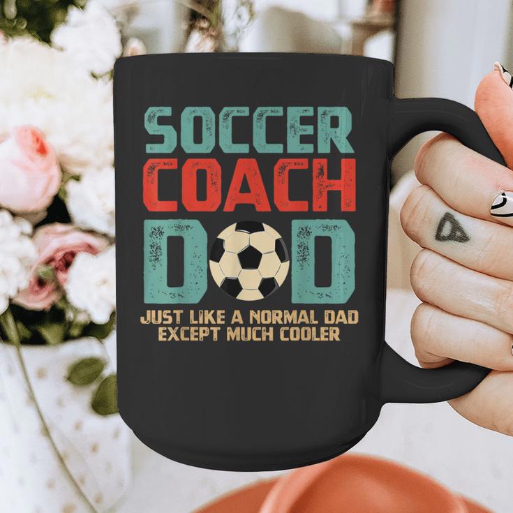 Soccer Coach Dad T-Shirt Graphic Print Coffee Mug