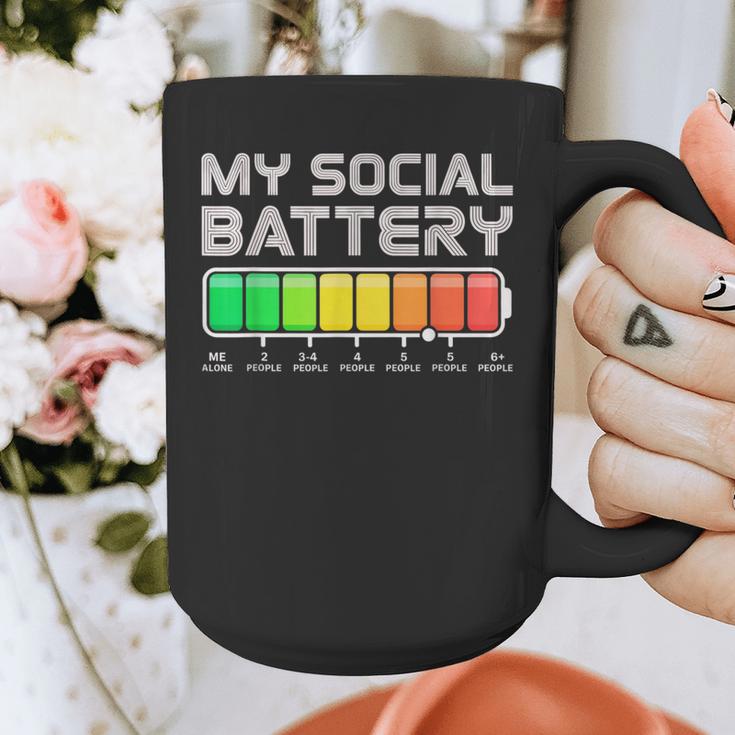 Social Battery Low Energy Antisocial Introvert Graphic Print Coffee Mug Social Battery Low Energy Antisocial Introvert Graphic Print Coffee Mug